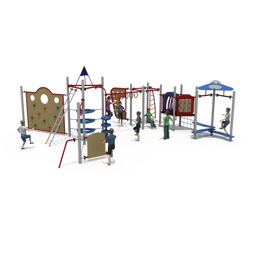 Colorful Rope Playground 16MM COMBINATION PLAYGROUND ROPE China factory-Guangzhou Colorful Play ...