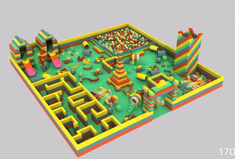 big soft building blocks