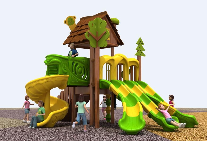 wooden play structure Europe design