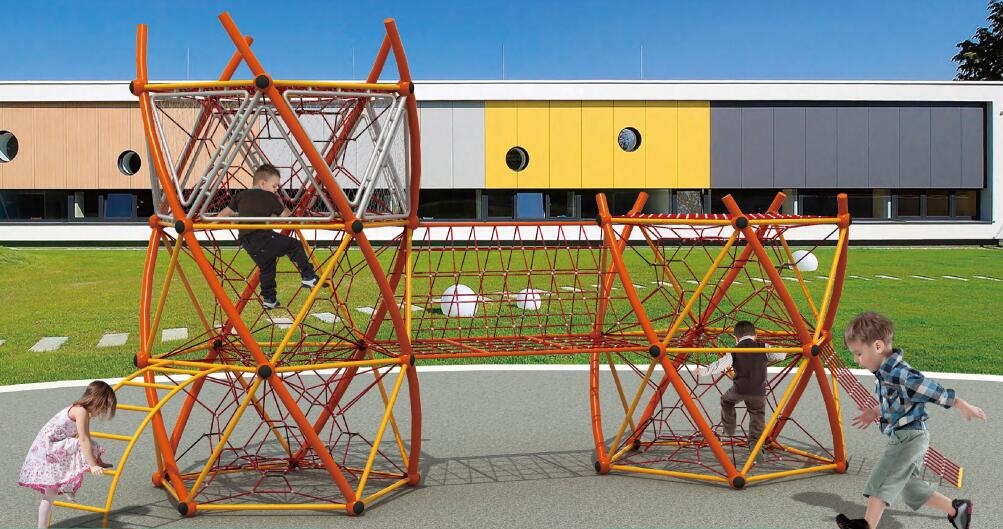 commerical rope climbing playground equipment backyard manufacturer