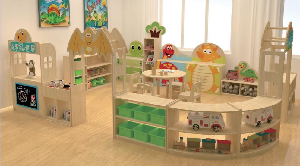 幼儿园课室家具 木质