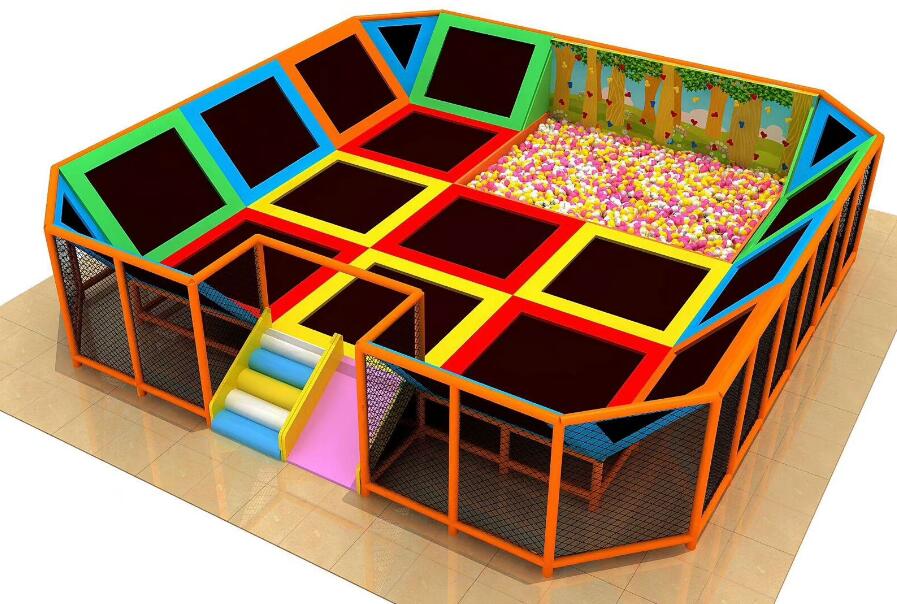 commercial trampoline park with ASTM China supplierGuangzhou Colorful Play