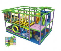 kids play center in kindergarten