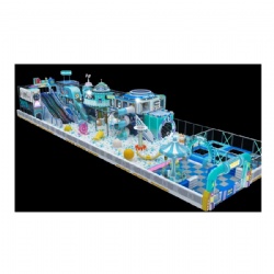 LIGHT BLUE INDOOR PLAYGROUND