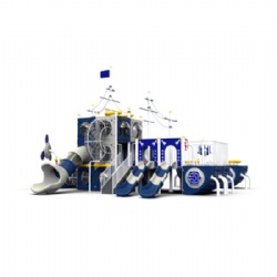 KIDS SAILING SHIP LLDPE PLASTIC OUTDOOR PLAYGROUND