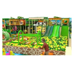 JUNGLE THEME CUSTOMIZED ADNENTURE INDOOR PLAYGROUND FOR KIDS
