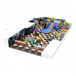 SPACESHIP THEME TODDLER INDOOR SOFT PLAY EQUIPMENT