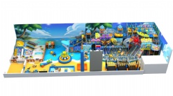 OCEAN THEME CHILDREN INDOOR SOFT PLAY STRUCTURE