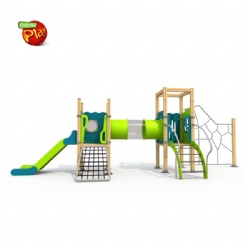 GUANGZHOU SUPPLIER SMALL CUSTOM OUTDOOR PLAYGROUND SLIDE EQUIPMENT FOR KIDS