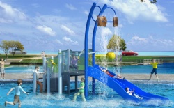 Sea beach aqua park resort China manufacturer