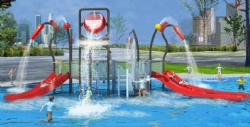 splash water slide China supplier