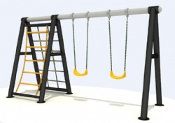 heavy duty swing for school playground