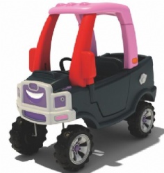 child princess cozy ride on truck little tikes design