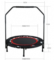 buy Jumping round trampoline in-home exercise gym room China