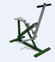 Heavy duty open air gym equipment