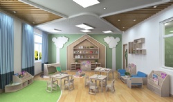 nursery kids reading room wooden furniture supplier