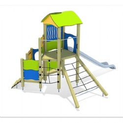 outdoor rope climbing play unit for sale