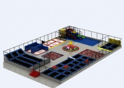 trampoline park China supplier