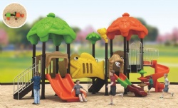 plastic outdoor playground