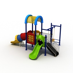 playground pipe slide